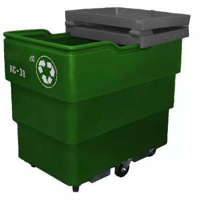 Recycling Carts, Custom Recycling Bins