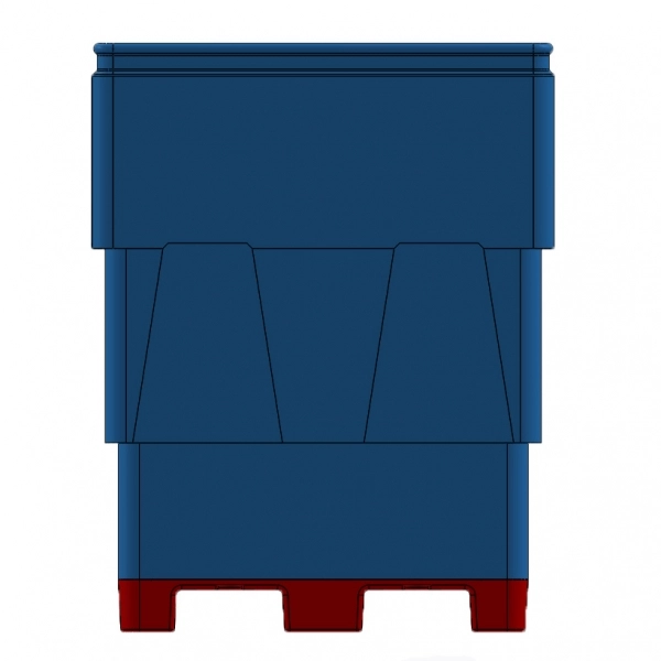 F456 Bulk Storage Container Fibertech Plastics