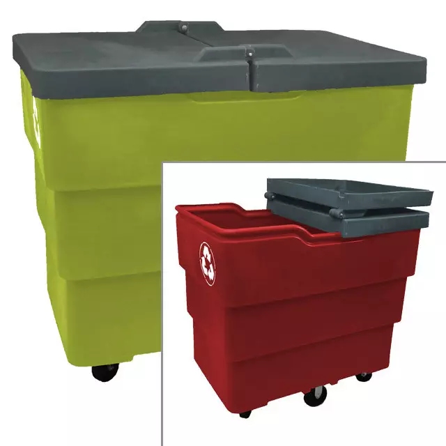 Recycling Carts, Custom Recycling Bins